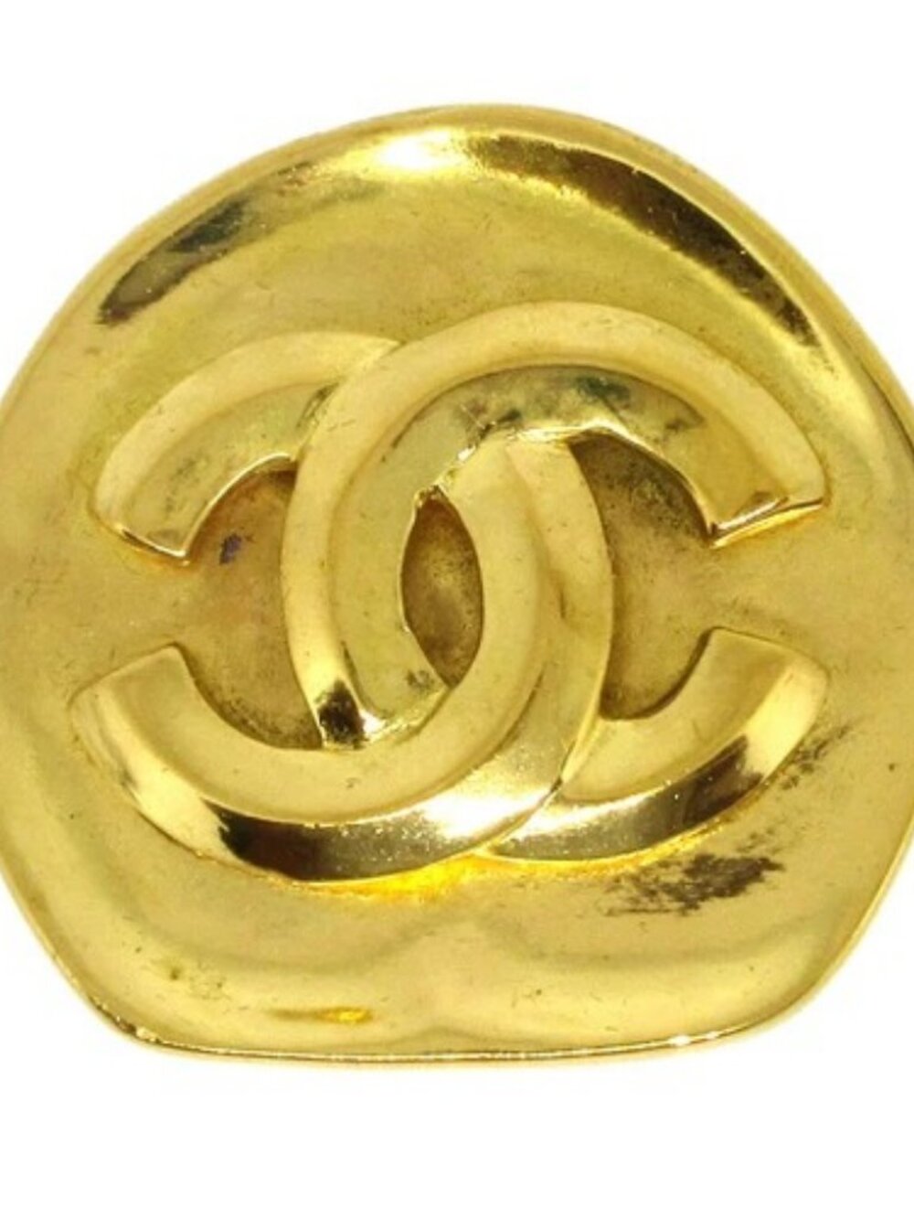 Chanel Brooch Pin Gold 96P AK38332d
